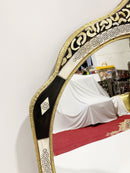 Oval Mirror, Bone Vintage Mirror