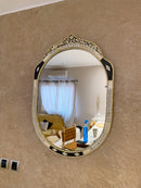 Handmade Bone Inlay Mirror