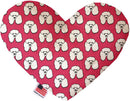 Pet and Dog Plush Heart or Bone Toy, "Dapper Dogs Group"