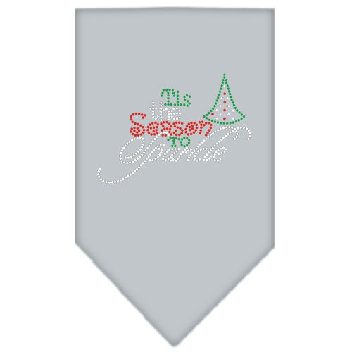 Christmas Pet and Dog Bandana Rhinestone, "Tis The Season To Sparkle"