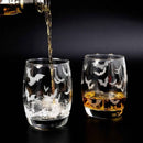 Halloween Bat Whiskey Glasses