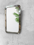 Handmade Silver Metal Rectangle Wall Mirror