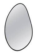 Black Asymmetrical Mirror - Aesthetic Wall Mirror