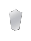Italian Silver Brass Frame Aesthetic Mirror