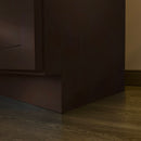 48 Inch Espresso Shaker Single Sink Bathroom Vanity with Drawers