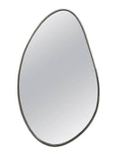 Asymmetrical Silver Wall Mirror