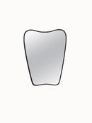 Italian Brass Curved Mirror