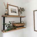 Metal C Bracket for Double Shelves