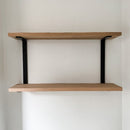 Metal C Bracket for Double Shelves