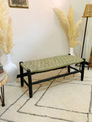 Bedroom Wood Bench - Boho Bed Wooden Bench