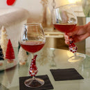 3D Stemmed Gnome Wine Glasses