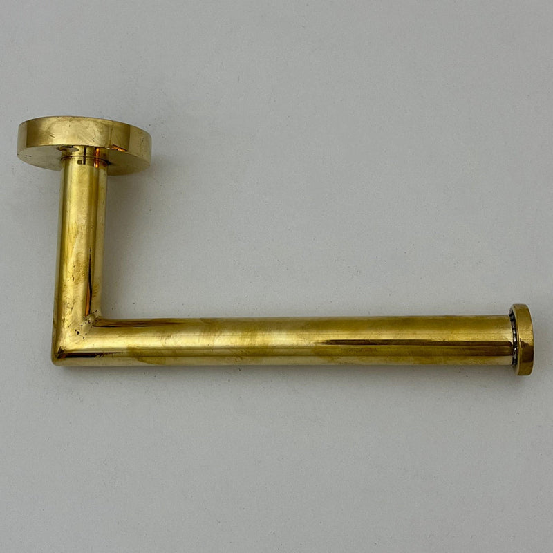 Unlacquered brass Toilet Paper Holder