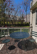 FREE SHIPPING - Patio Furniture Set, Wrought Iron Patio Set, Outdoor Patio Furniture, Outdoor Patio Set Of 4 Table And Chairs,Outdoor Dining