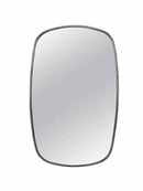 Black Framed Mirror - Rectangular Brass Wall Mirror