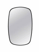 Black Framed Mirror - Rectangular Brass Wall Mirror