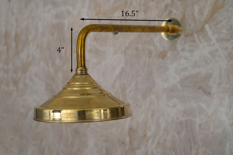 Solid Brass shower head outdoor ,high pressure shower head ,rainfall shower head