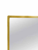 Rectangular Brass Mirror - Gold Wall Mirror