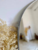Silver Asymmetrical Wall Mirror