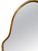 Arch Antiqued Brass Wall Mirror - Unlacquered Brass Mirror