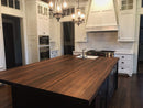 Custom Walnut Butcher Block Countertop - 83 dollars a square foot.  Made to your specifications. Contact us for a quote!