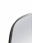 Silver Framed Mirrors - Rectangular Brass Wall Mirror