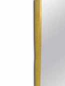 Rectangular Brass Mirror - Gold Wall Mirror