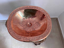Silver Brass Drop-in Sink