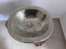 Unlacquered Brass Sink - Oval Bathroom Sink