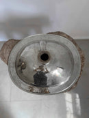 Silver Brass Drop-in Sink
