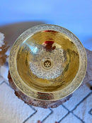 Brass Engraved Sink - Brass Basin Sink