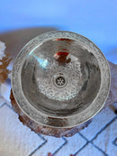 Silver Brass Bathroom Sink