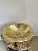 Silver Brass Drop-in Sink