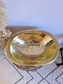 Brass Sink - Moroccan Oval Drop-In Engraved Sink