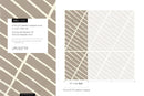 Geometric Wallpaper with Abstract Intersecting Lines in Tan and Cream - D327