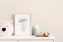 Solid Color Wallpaper with a Minimalist Finish in Cream - D423