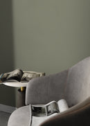 Modern Solid Color Wallpaper in a Soothing Olive Green - D433