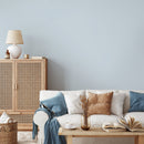 Solid Color Wallpaper with a Minimalist Style in Light Blue - D440