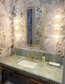 Gold Brass Wall Mirror