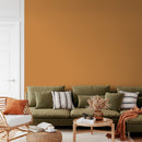 Textured Wallpaper with a Solid Color Design in Bronze - D460