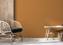 Textured Wallpaper with a Solid Color Design in Bronze - D460