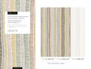 Abstract Wallpaper with Hand-Drawn Vertical Stripes in Green, Brown, and Yellow - D510