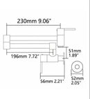 Unlacquered Brass Pot Filler Kitchen Faucet