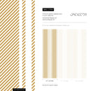 Striped Wallpaper Featuring Modern Diagonal Lines in Yellow - D784