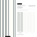 Striped Wallpaper Featuring Classic Vertical Lines in Grey and White - D785