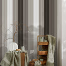 Striped Wallpaper with a Modern Vertical Motif in Brown, Taupe, and Beige - D807