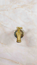 Unlacquered Brass Bathroom Faucet - Gold Bathroom Faucet