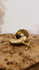 Unlacquered Brass Bathroom Faucet - Gold Bathroom Faucet