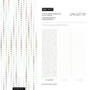 Minimalist Cascading Dot Abstract Wallpaper in Gray, Green, and Taupe - A057
