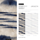 Abstract Wallpaper with a Misty Mountain Motif in Blue and Beige - A102