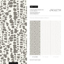 Abstract Wallpaper with an Organic Spot Pattern in Greige and Beige - C572